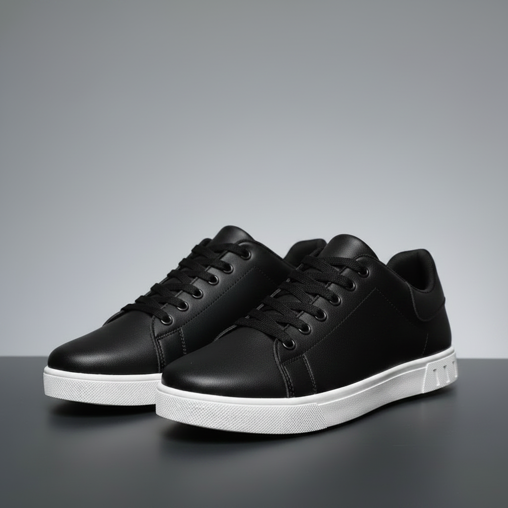 Zapatillas Blancas Hombre Cordones | Calzado Informal 1