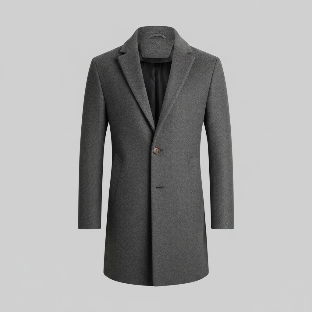 Abrigo Largo Elegante para Hombre | Abrigo con Solapa 6