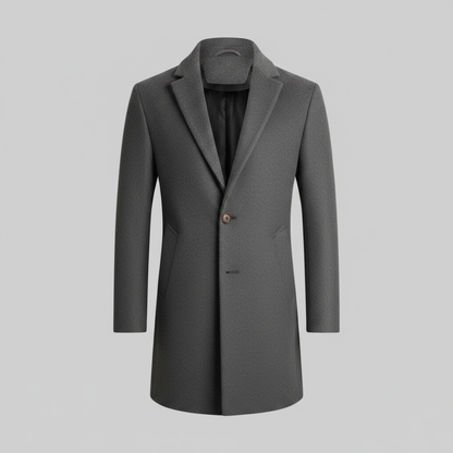 Abrigo Largo Elegante para Hombre | Abrigo con Solapa 6