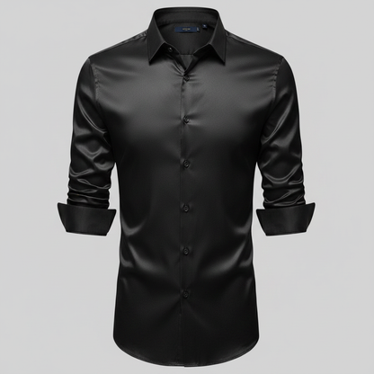 Camisa Jethro | Camisa de Vestir Sin Arrugas para Hombre 0