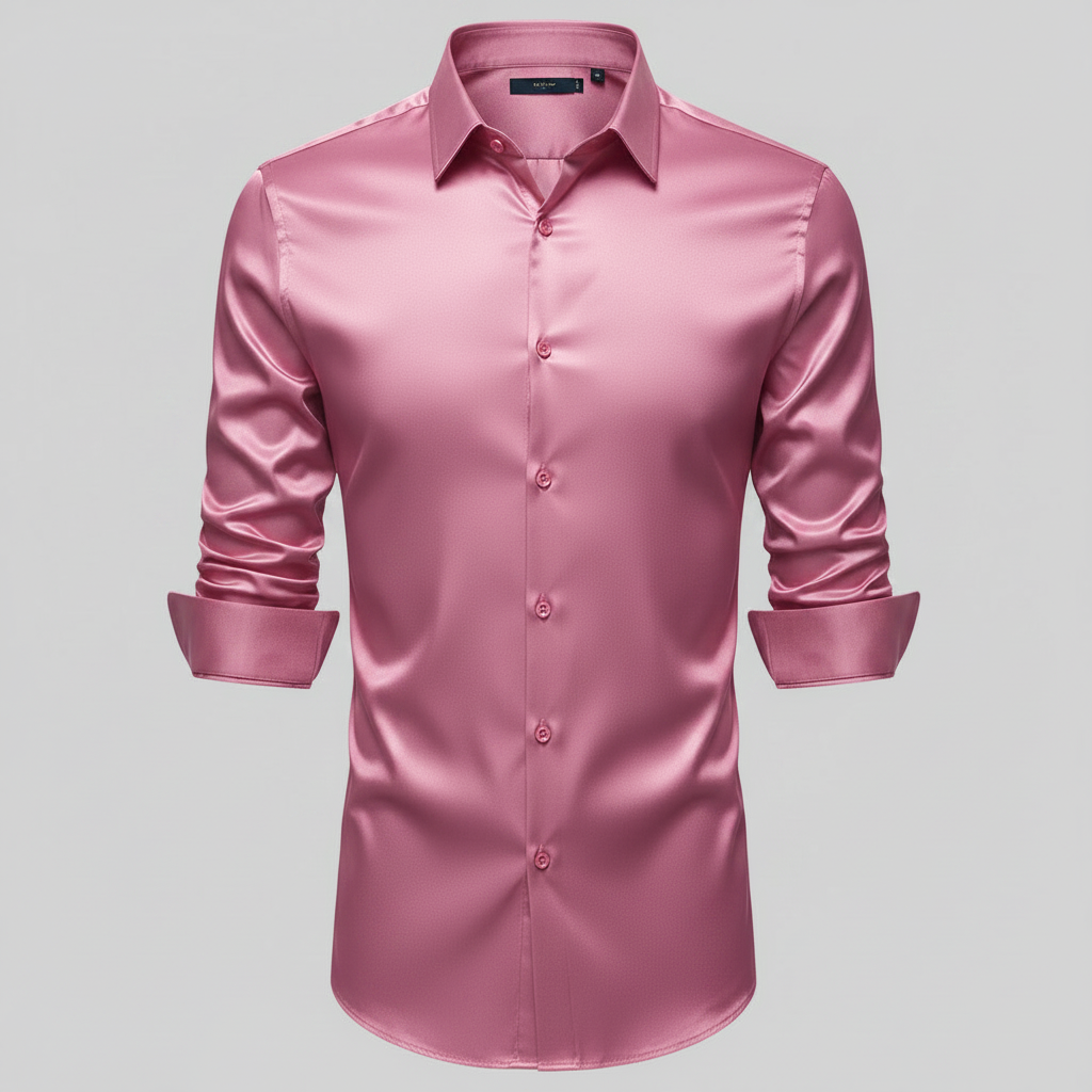 Camisa Jethro | Camisa de Vestir Sin Arrugas para Hombre 10