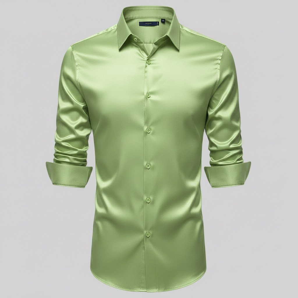 Camisa Jethro | Camisa de Vestir Sin Arrugas para Hombre 12