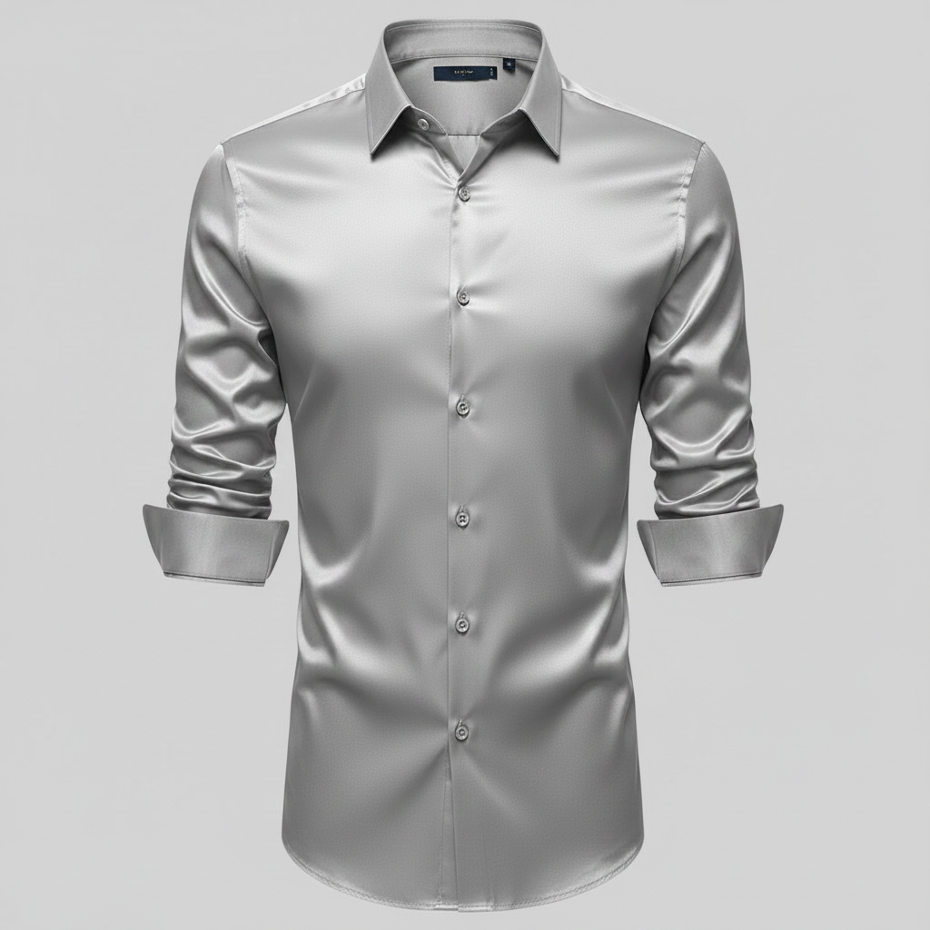 Camisa Jethro | Camisa de Vestir Sin Arrugas para Hombre 13