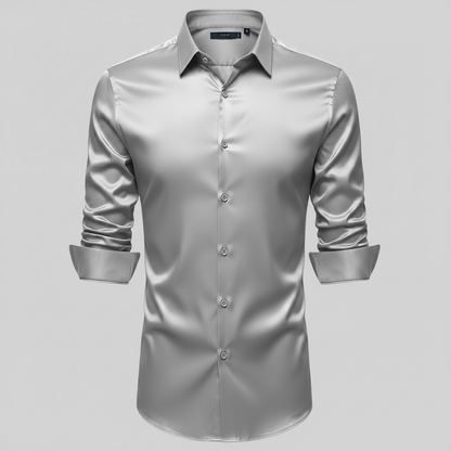 Camisa Jethro | Camisa de Vestir Sin Arrugas para Hombre 13