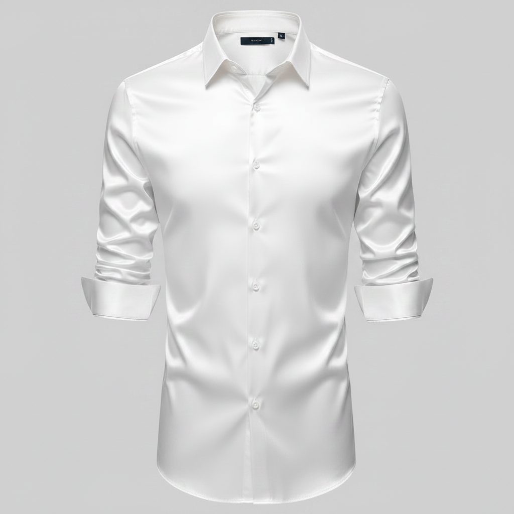 Camisa Jethro | Camisa de Vestir Sin Arrugas para Hombre 7
