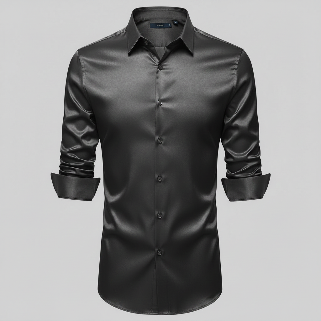 Camisa Jethro | Camisa de Vestir Sin Arrugas para Hombre 8