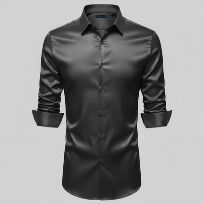 Camisa Jethro | Camisa de Vestir Sin Arrugas para Hombre 8