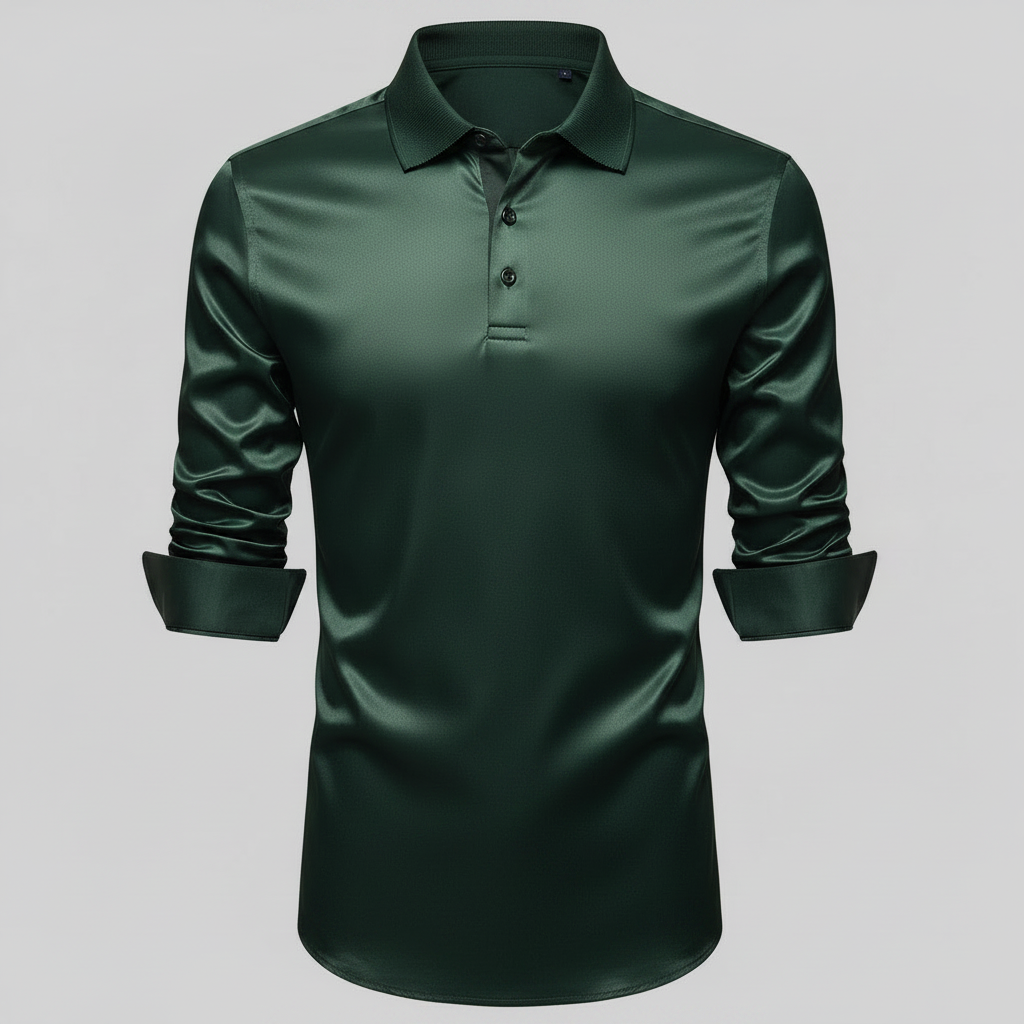 Camisa Jethro | Camisa de Vestir Sin Arrugas para Hombre 9