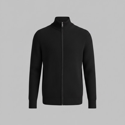 Cárdigan Ajustado con Cremallera | Moda Masculina 5