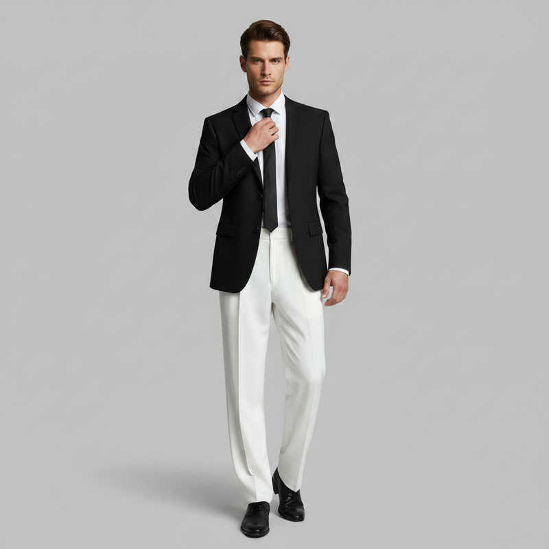 Pantalones Plisados para Hombre | Pantalones Formales Elegantes