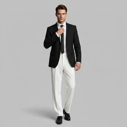 Pantalones Plisados para Hombre | Pantalones Formales Elegantes