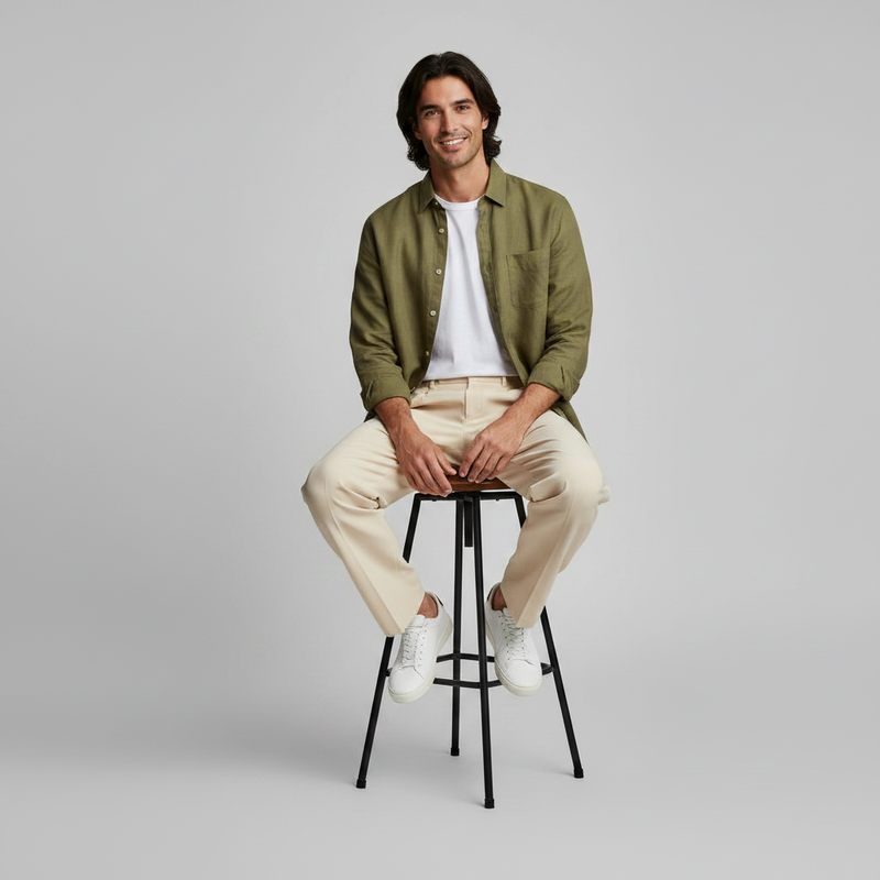 Pantalones Plisados para Hombre | Pantalones Formales Elegantes
