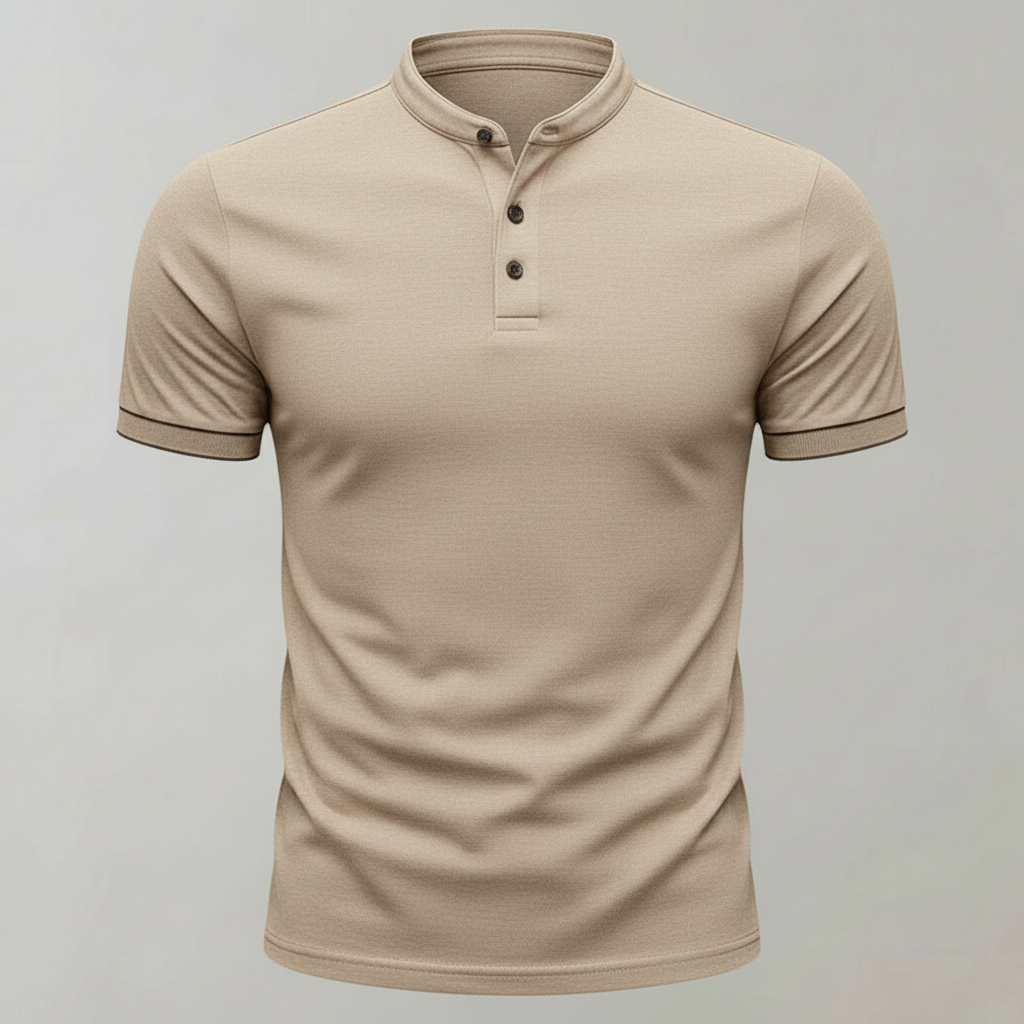 Polo Elegante Blanco Hombre | Camisa Polo Manga Larga Casual 10
