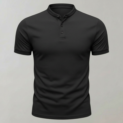Polo Elegante Blanco Hombre | Camisa Polo Manga Larga Casual 11