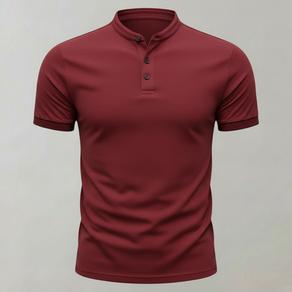 Polo Elegante Blanco Hombre | Camisa Polo Manga Larga Casual 12