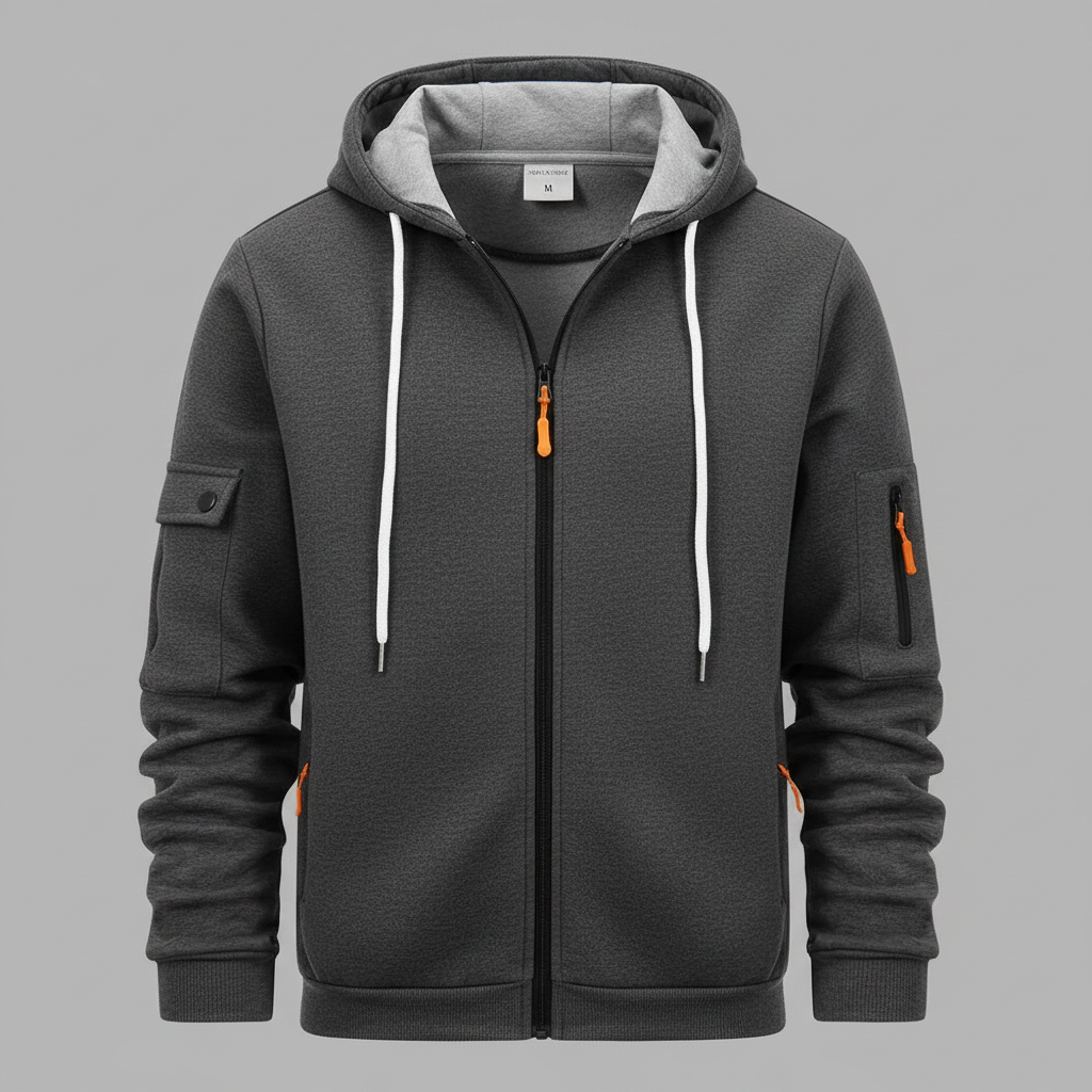 Sudadera Utilitaria con Capucha | Sudaderas Hombre 6
