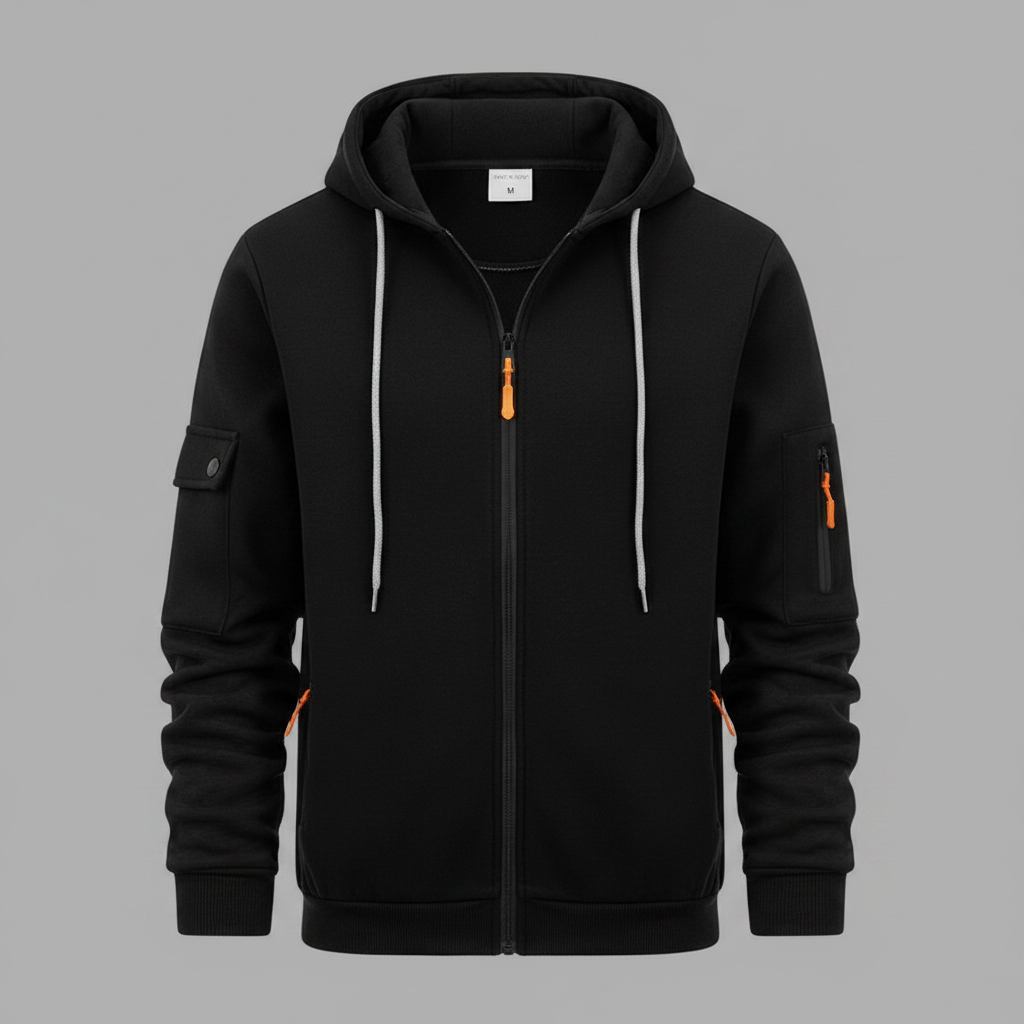 Sudadera Utilitaria con Capucha | Sudaderas Hombre 7
