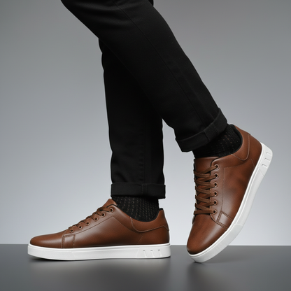 Zapatillas Blancas Hombre Cordones | Calzado Informal