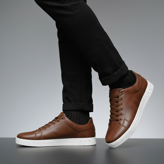 Zapatillas Blancas Hombre Cordones | Calzado Informal