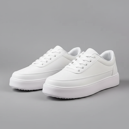 Zapatillas Blancas con Plataforma | Zapatillas Hombre Urbanas 0